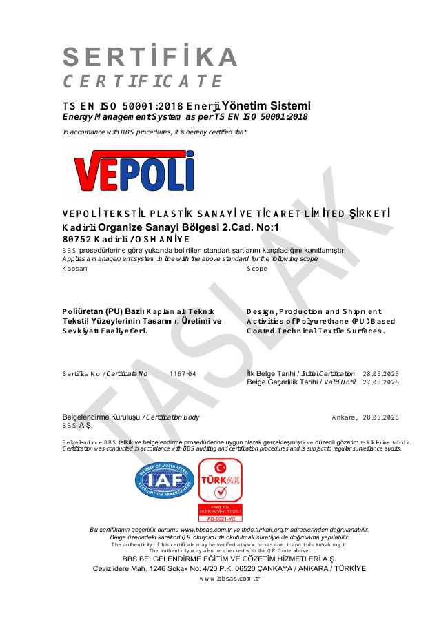 ISO 50001 Energy Management System