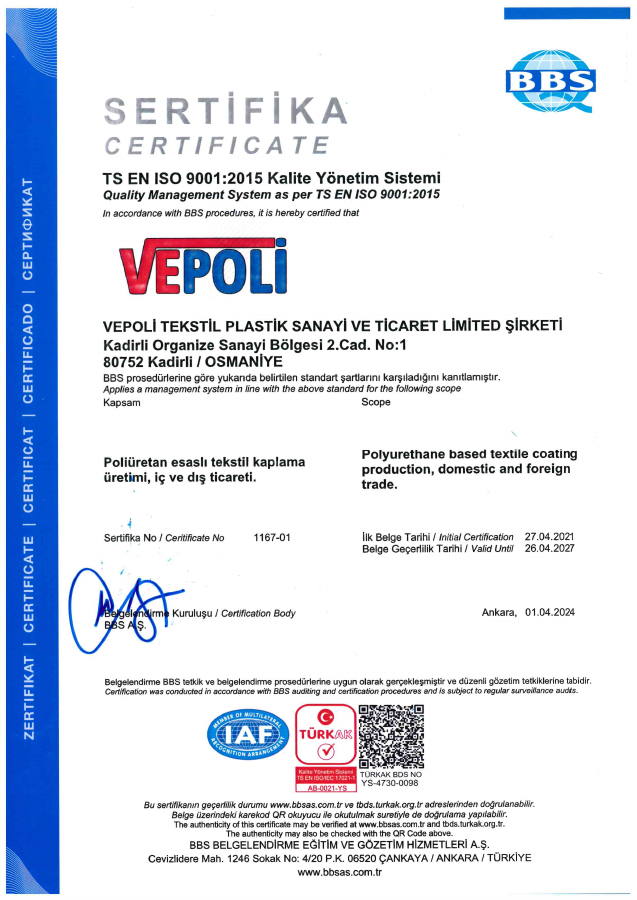 ISO 9001 Quality Management System